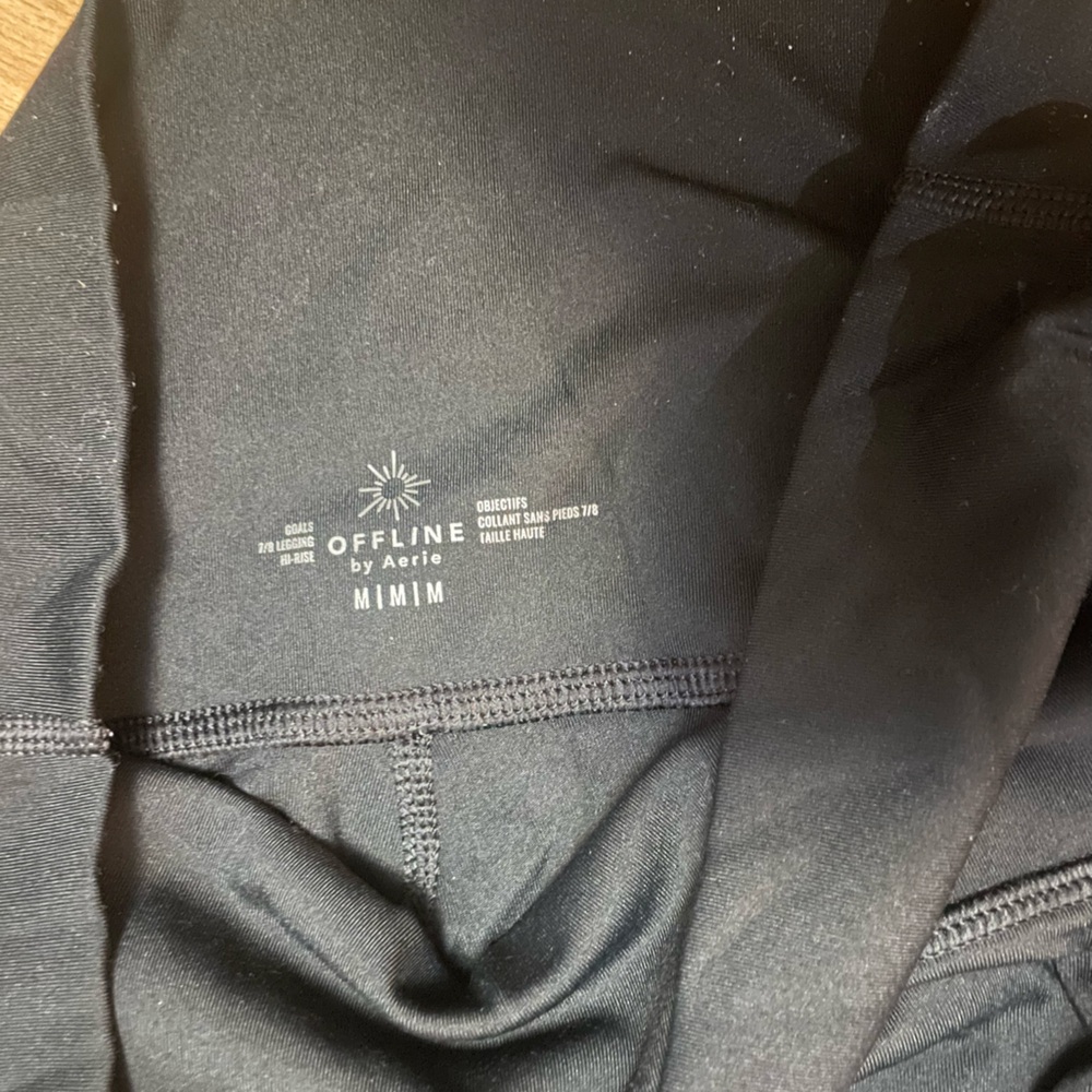 Aerie Offline black leggings size M